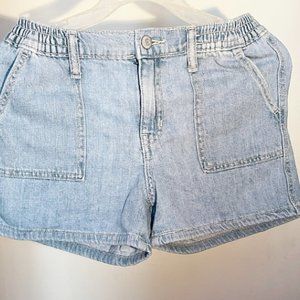 Light Wash Shorts